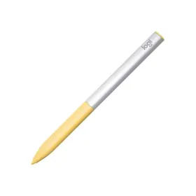 914-000069 Logitech Logictech Pen For Chromebook - Silver / Yellow Usi Rechargeable Stylus
