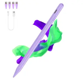 16u-a Luntak Stylus Pen For Android And Ios Touch Screen Tablet Pencil With 4 Pom Tip
