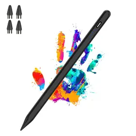 Luntak 294020618039 Active Stylus Pens For Touch Screens Rechargeable Tablet Pen Pom Tip Magnetic