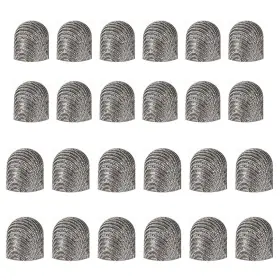 653587 Lusofie 1 Fdeisviw 24pcs Replaceable Mesh Fiber Tips 2 Sizes Stylus