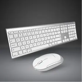 Macally Peripherals 701107500423 Acebtkeyacb Bluetooth Keyboard And Mouse Combo Rechargeable