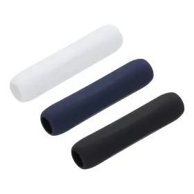 Mea230817ee000712 Meccanixity 3pcs Pen Grip Silicone Case Ergonomic Black White Blue