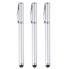 Meccanixity Mea231030ee000207 3pcs Ballpoint Pen With Stylus Tip 2 In 1 Ink And Fine Point Rubber
