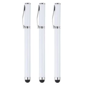 Meccanixity Mea231030ee000209 3pcs Ballpoint Pen With Stylus Tip 2 In 1 Ink And Fine Point Rubber
