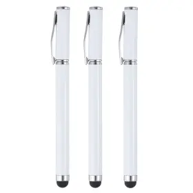 Mea231030ee000209 Meccanixity 3pcs Ballpoint Pen With Stylus Tip 2 In 1 Ink And Fine Point Rubber