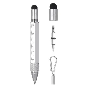 Mea240626ee001890 Meccanixity 6 In 1 Metallic Stylus Pen Aluminum Alloy Mini Capacitive Pens Wi