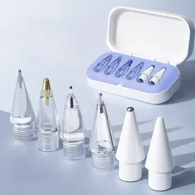 Meeaja 313025164139 Replacement Pencil Tips For Apple Pro Upgraded Fine Point Metal Tip A