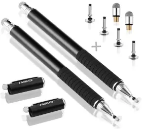 Meko 041544679290 Universal Stylus 2 In 1 Precision Series Disc Touch Screen Pens