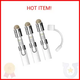 Meko 752454978625 2 In 1 Cap Replacement For Apple Pencil Thin Fiber Tip As Stylus Ipads