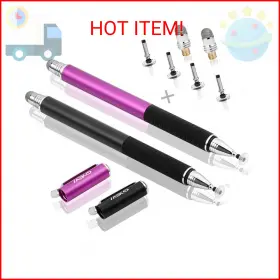 Bc34593 Meko 2 Pcs In 1 Precision Series Disc Stylus/styli For All Touch Screen Dev