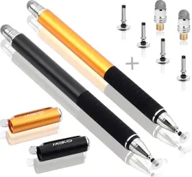 C-mk21disc-bg Meko 2 Pcs In 1 Precision Series Disc Stylus/styli For All Touch Screen