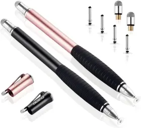 Mk-2nd-v Meko 2nd Generation 2 In 1 Precision Series Disc Stylus 1black/rose Gold