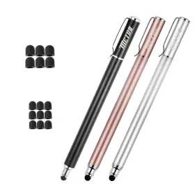Metro 752454987412 Capacitive Stylus Pens Rubber Tips 2-in-1 Series High Sensitivity And Precisi