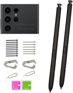 Mfld-a003 Mfldsflhm 2pcs Pen Pack No Bluetooth Galaxy S22 Ultra Replacement S Black