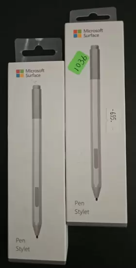 Eyu-00049 Microsoft Lot Of 2 Surface Pen Platinum Defective As Is For Parts 1776