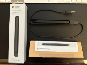 Slimpen2 Microsoft Charger Surface Slim Pen 2 With Matte Black 2-in-1 Bundle