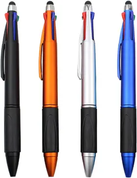 Pen2019-2 Misibao Stylus Pen For Touch Screen 4 Color In One Multi-colored Ballpoint Pens