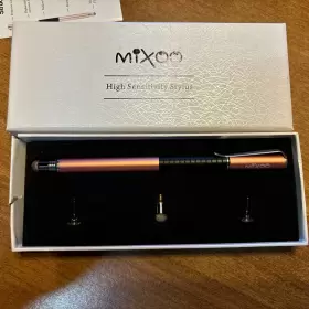 Mixoo 752454986781 Capacitive Stylus Pen Disc And Fiber Tip 2n1 Series High Sensitivitypreowned