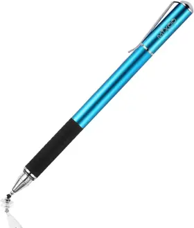 Mixoo-1xp-bl-fba-1-us Mixoo 2-in-1 High Precision Stylus Disc And Fiber Tips 2 In 1 Series Blue