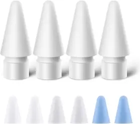 Apl03w Mjkor Tips Replacement Compatible With Apple Pencil 1st Gen And 2nd Generation Pen Nibs