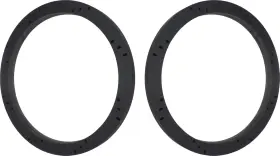 Ssk8xk Mjm Car Speaker Adapters 8 Inch Subwoofer Spacers Depth Extender Extending Rings - 3/4 Thick