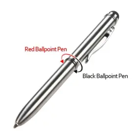 Mybat 885126147002 Universal Stylus Red Ink Pen - For All Tablets And Phone Silver