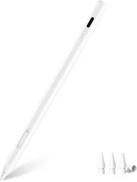 Generation-2x Mystiluck Wkzp027a Stylus Pen For Ipad 6th-10th Fast Charge Tilt White