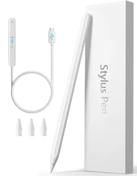 Nesvecit 797241770679 Ipad Pencil 2nd Generation With Magnetic Wireless Charging 3x Fast Charge Fo