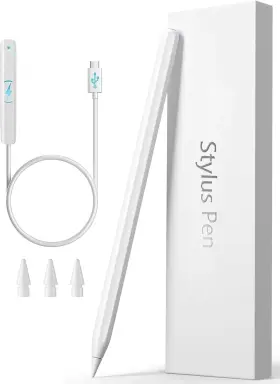 Ip-02 Nesvecit Ipad Pencil 2nd Generation With Magnetic White-magnetic Wireless Charge