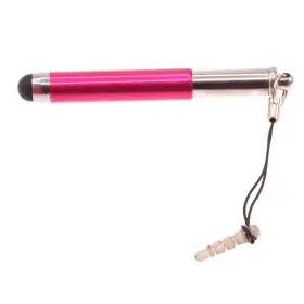 Tacq80-ns Nismobile For Motorola Moto Tab G70 G62 - Pink Stylus Touch Pen Extendable Compact