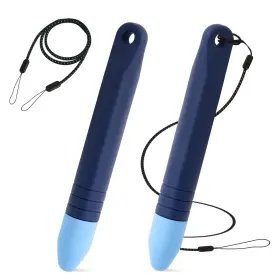 1021234 Nqeuepn 2pcs Kid-friendly Stylus Pens With Anti-loss Lanyards Kids M Blue