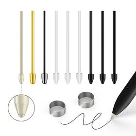 Nwantf 753514216152 Soft/metal Nibs/tips Replacement For Samsung Galaxy Tab 1 2 6 Pcs Set