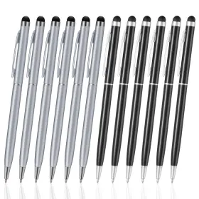 Oribox 192530351919 Stylus Pen Ballpoint 12pcs Universal 2 In 1 Capacitive P
