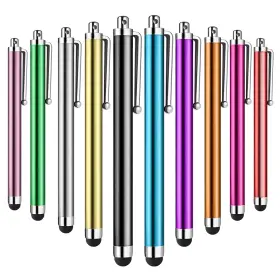 Oribox 973839377077 Stylus Pens For Touch Screens 10 Pack Lightweight Design Ipad Iphone Sam