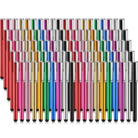 Screen-26 Outus 100 Pieces Stylus Pen Slim Touch Screen Universal Multicolor