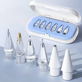 Paiholy Je-3c0064 For Apple Pencil Tips Upgraded 6 Pack Replacement With Case No