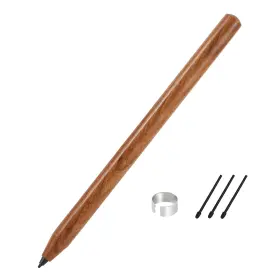 A666666 Palmscribe Wooden Emr Stylus For Remarkable 2 And 1 Pen Replacement Pressure Palm Reje