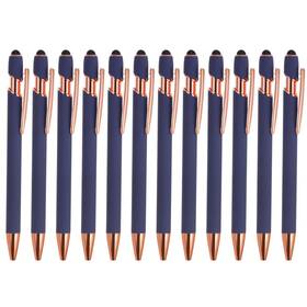 Patikil Pta230407tt0809 Ballpoint Pen With Stylus Tip 12 Pack 2 1 Count Of Blue