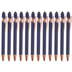 Pta230407tt0809 Patikil Ballpoint Pen With Stylus Tip 12 Pack 2 1 Count Of Blue