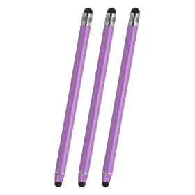 Pta250309tt000598 Patikil 3 Pcs Stylus Pens For Touch Screens 2 In 1 High Sensitivity Purple