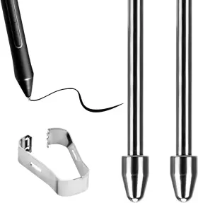 Peutier 445049050051 2pcs Pen Tip Replacement For Kindle Scribe Stylus Tips Titanium Alloy Premiu