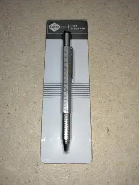 2979 Philips 195602061846 New Dashing 6in1 Stylus Pen Ruler Level Phillips And Flat Screwdriver Black Ink 2979 Philips 195602061846 New Dashing 6in1 Stylus Pen Ruler Level Phillips And Flat Screwdriver Black Ink