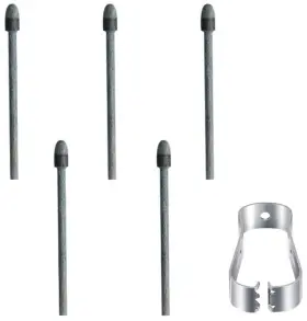 Rkite 768531839826 5pcs Remarkable Pen Tips Replacement Tibs For Marker Pen/marker Plus Rema