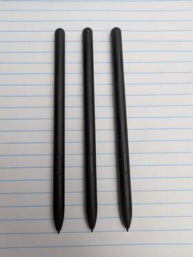 Samsung 2148j6h18hg4 S-pen Stylus Lot Of 3 Black Plastic With Side Button For Universal