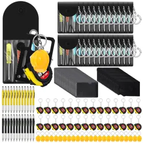 Fas-saysurey-1433 Saysurey 240 Pcs Mini Tape Measure Screwdriver Helmet Set Multitool Pen Credit Card Ch