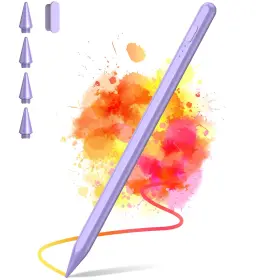Se002-pl1 Senmo Stylus Pen For Ipad 2018-2025 2x Fast Charge Pencil 2nd Generatio