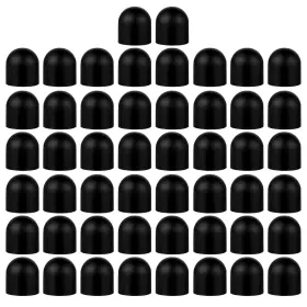 2y7keyey Shenliu 725641 1 50pcs Stylus Tips Replacement Rubber Tip For Pens Black