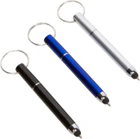 Sidelinx 726084717749 Stylus Pen Keychain 3 Pack - No Touch 2-in-1 Accessory Mini
