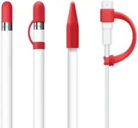 Siduater 765154077871 4-pack Silicone Protective Accessories For Apple Pencil 1st Generation Inc