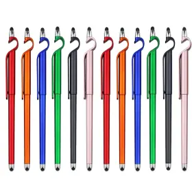 Sitake 412792304046 Stylus Pen 12 Pcs Multifunctional 3 In 1 Phone Holder Capacitive